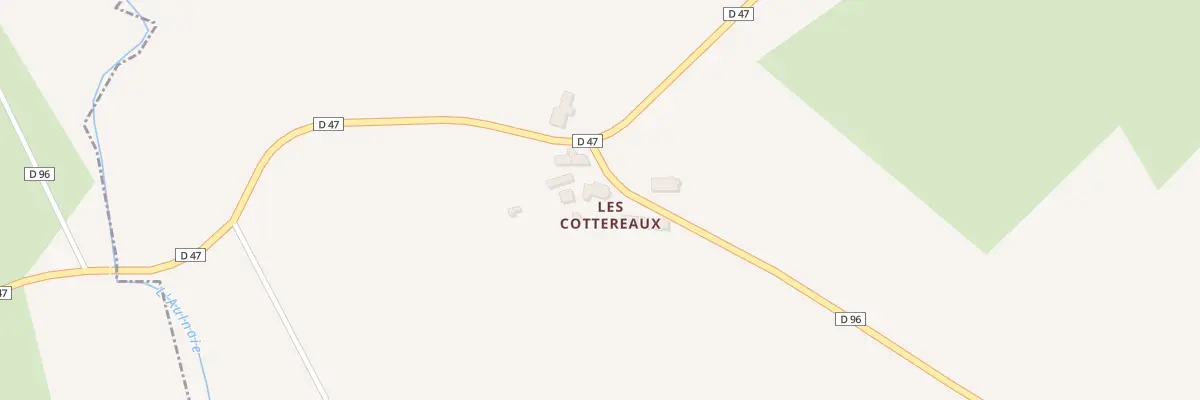 Plan du 185 Les Cottereaux à Subligny
