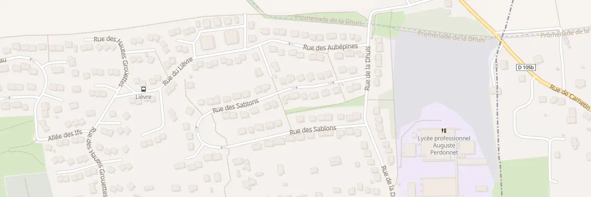 Plan du 40 Rue des Sablons à Thorigny-sur-Marne
