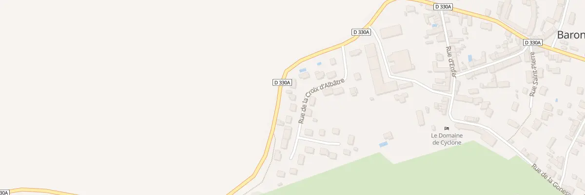 Plan du 25 Rue de la Croix d’Albatre à Baron