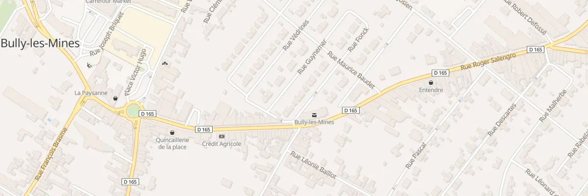 Plan du 5 Rue Fonck à Bully-les-Mines