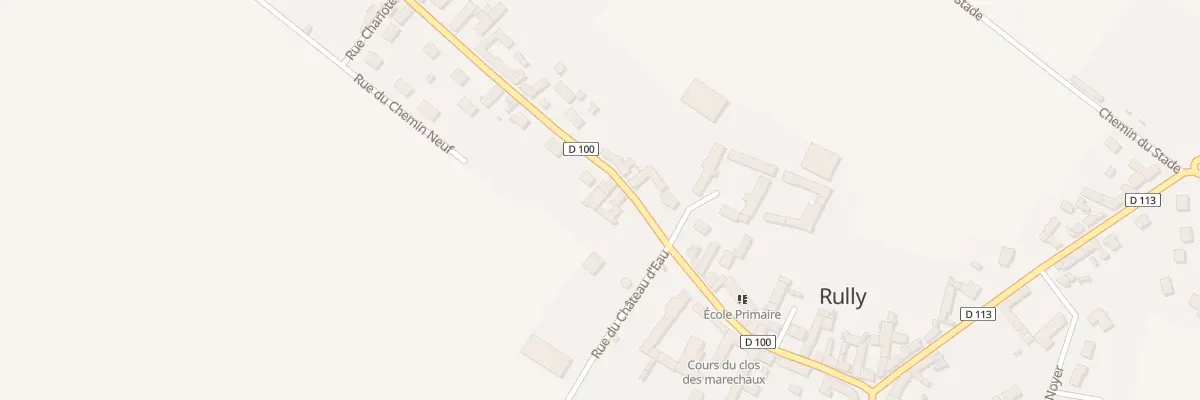Plan du 2B Rue du Chateau d’Eau à Rully