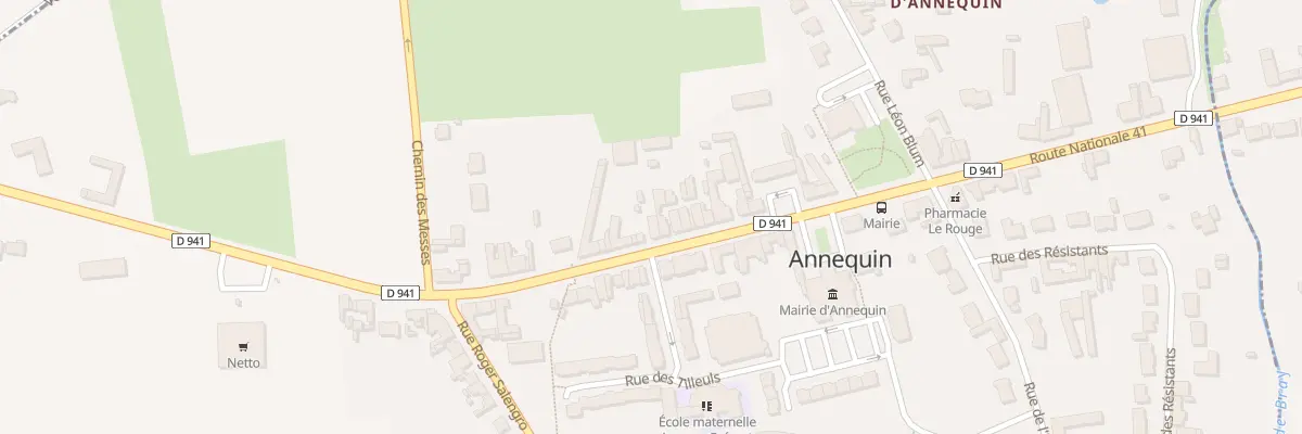 Plan du 52 Rte Nationale 41 à Annequin