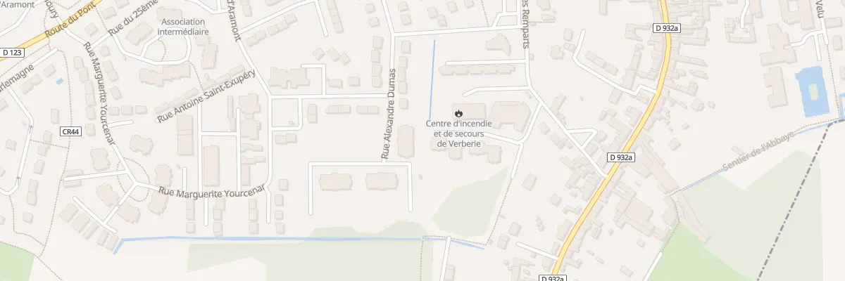 Plan du 4 Rue du Parc à Verberie