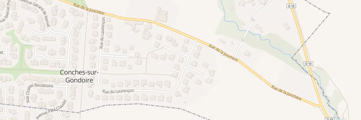 Plan du 37 Rue du Laurençon à Conches-sur-Gondoire
