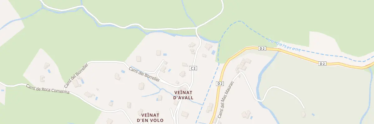 Plan du 72 Au Village à Montauriol