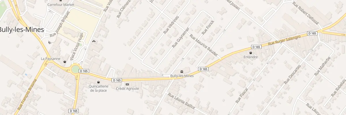 Plan du 7 Rue Fonck à Bully-les-Mines