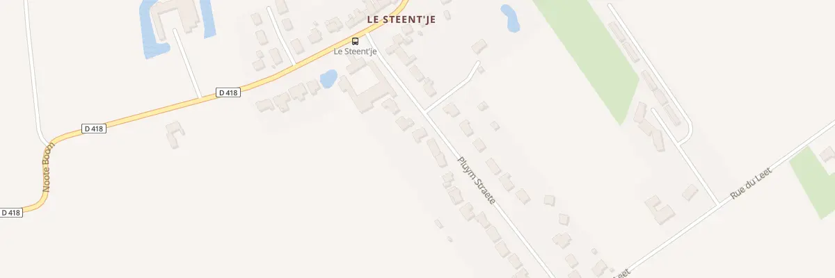 Plan du 3736 Rue Pluym Straete à Bailleul