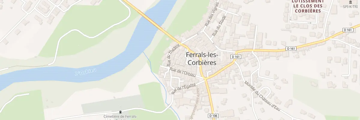 Plan du 10 Pl du Château à Ferrals-les-Corbières
