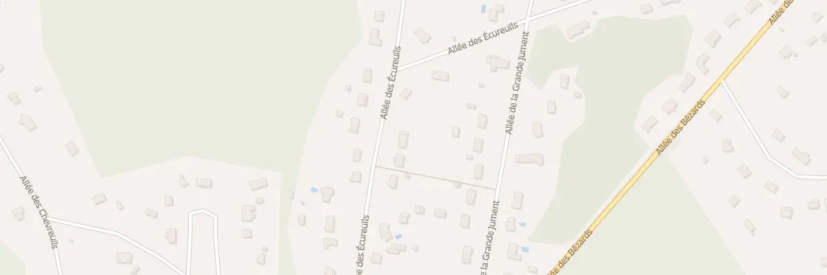 Plan du 18 All des Ecureuils à Boismorand