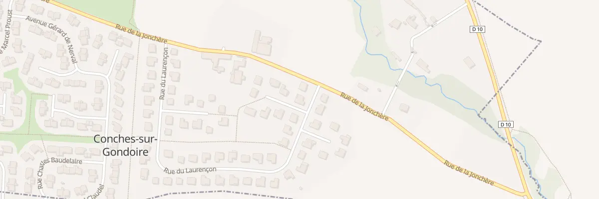 Plan du 39 Rue du Laurençon à Conches-sur-Gondoire