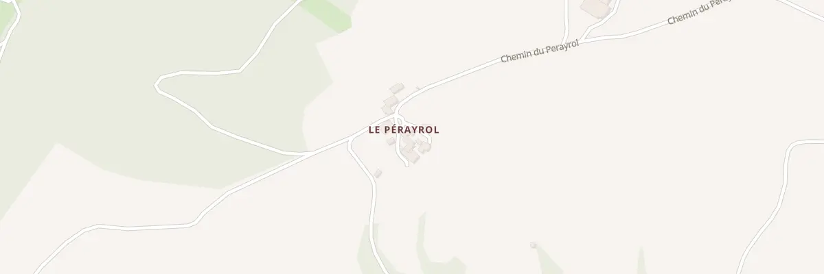 Plan du 5379 Le Perayrol à Broquiès