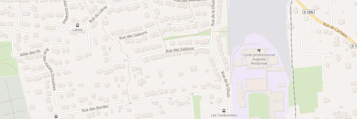 Plan du 11 Rue des Sablons à Thorigny-sur-Marne