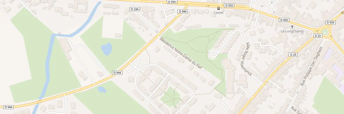 Plan du 5 Vc Res Nd Fief Rte Hazebrouck à Bailleul