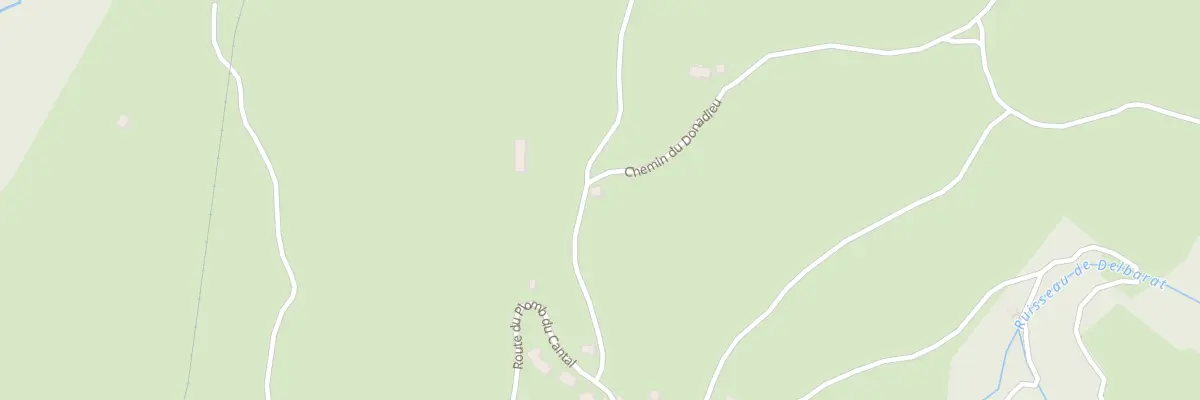 Plan du 2 Che du Donadieu à Saint-Jacques-des-Blats