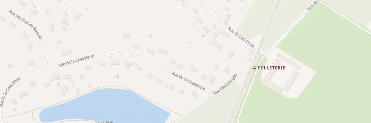 Plan du 8 Rue de la Chevalerie à Nogent-sur-Vernisson