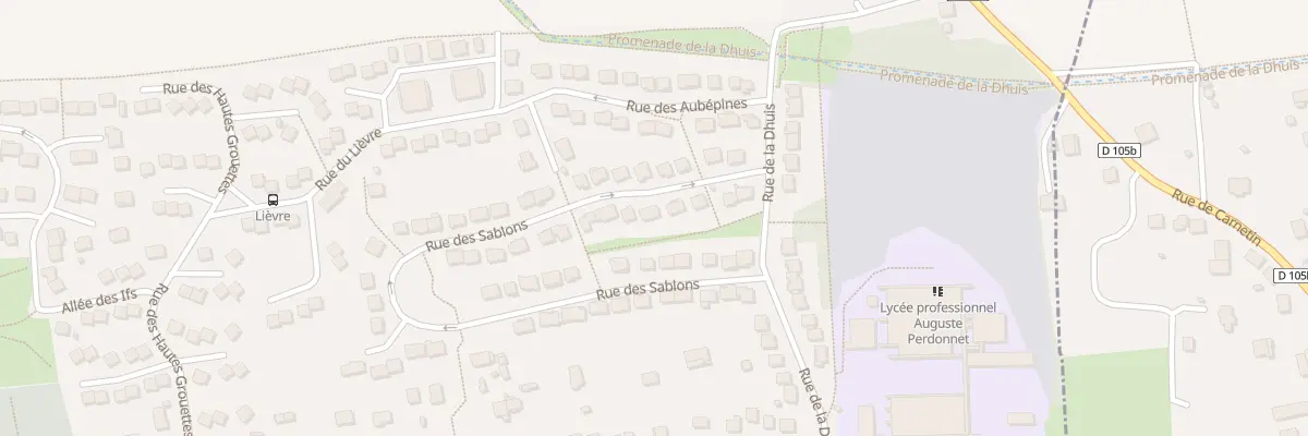 Plan du 44 Rue des Sablons à Thorigny-sur-Marne