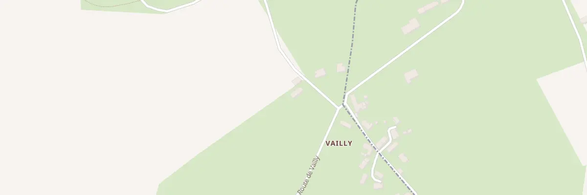 Plan du 6 Vailly à Chalivoy-Milon