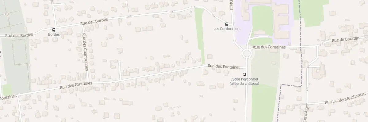 Plan du 89 Rue des Fontaines à Thorigny-sur-Marne