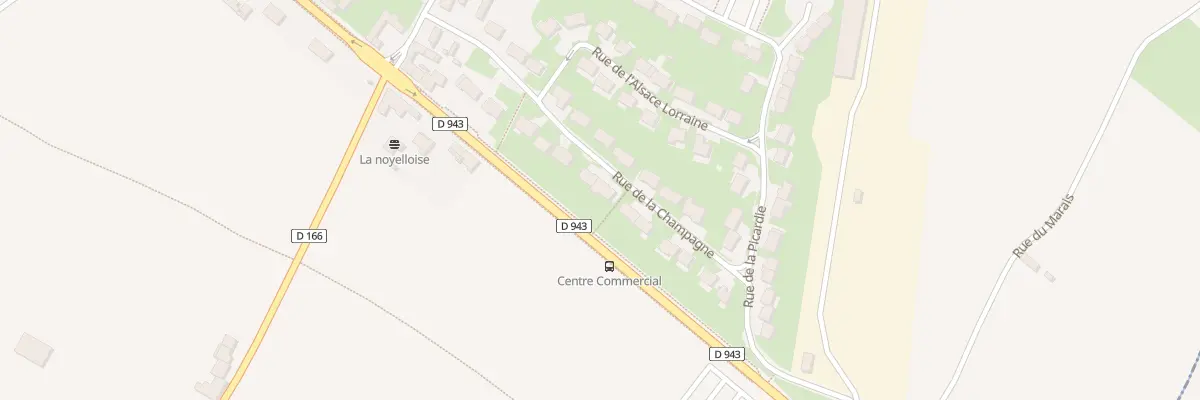Plan du 13 Rue de la Champagne à Noyelles-lès-Vermelles