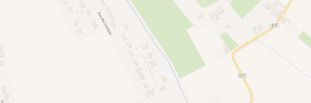 Plan du 206 Rue des Crechets à Estaires