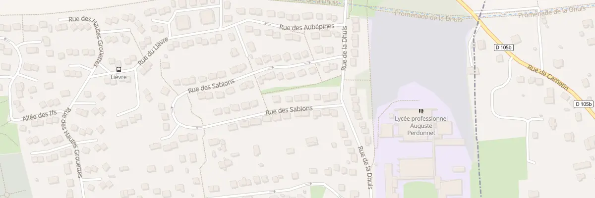 Plan du 10 Rue des Sablons à Thorigny-sur-Marne