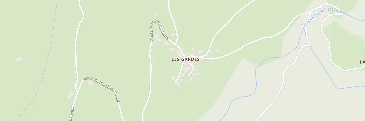 Plan du 2310 Rte du Plomb du Cantal à Saint-Jacques-des-Blats