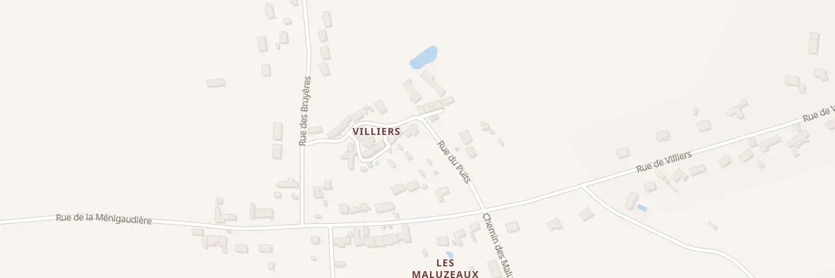 Plan du 9080 Rue des Fossés à Châtillon-sur-Loire