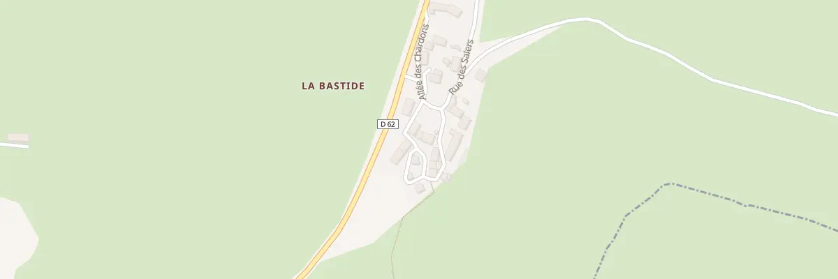 Plan du 5025 La Bastide à Saint-Hippolyte