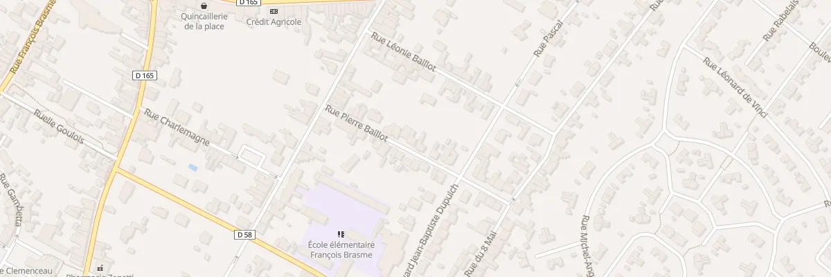 Plan du 19 Rue Pierre Baillot à Bully-les-Mines