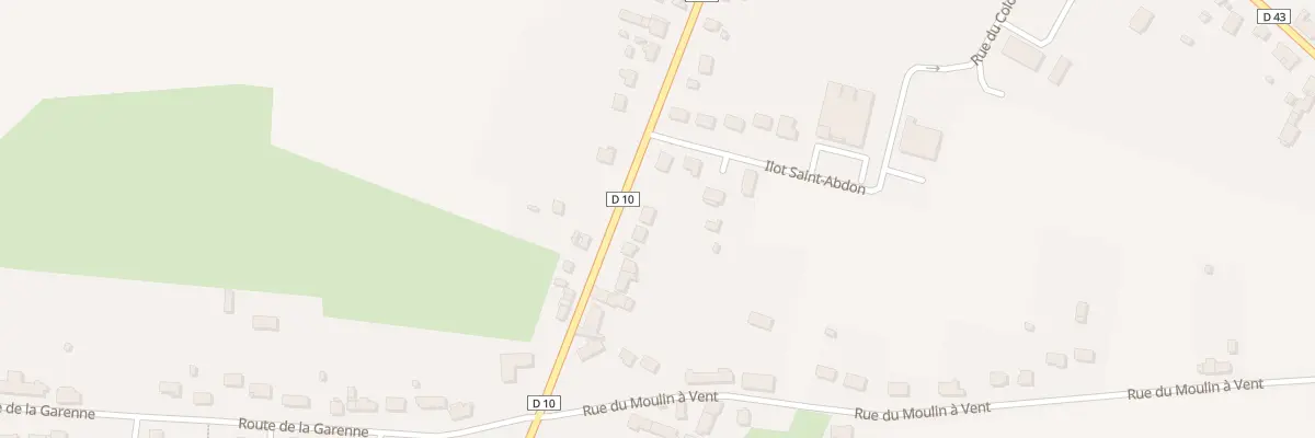 Plan du 24 Rue de la Croix St Abdon à Baugy