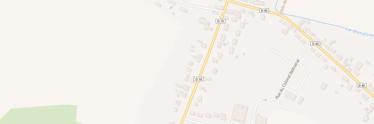 Plan du 9 Rue de la Croix St Abdon à Baugy
