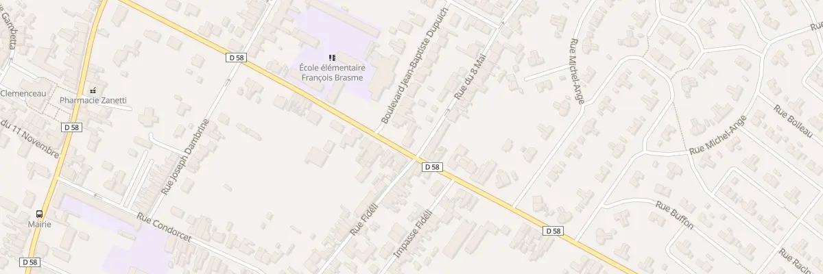 Plan du 39 Rue Edmond Debeaumont à Bully-les-Mines