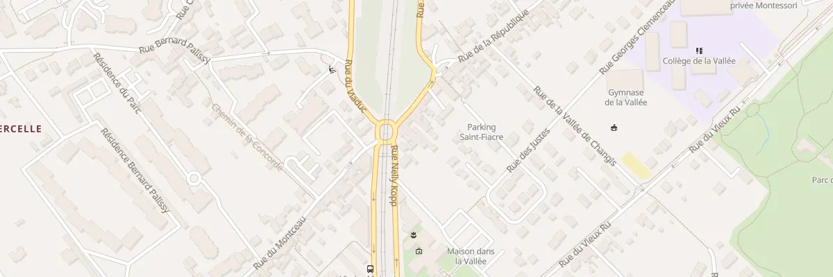Plan du 4B Rue de la République à Avon