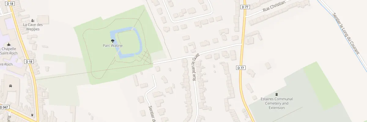 Plan du 43 Rue Jean le Guet à Estaires