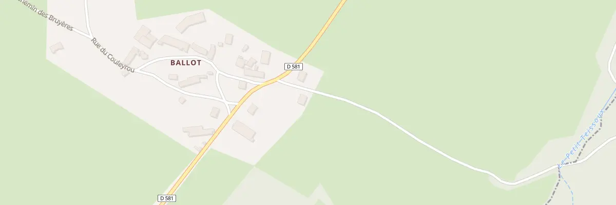 Plan du 3 Rue des Boulaudes à La Goutelle