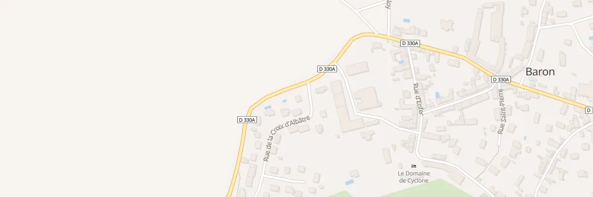 Plan du 2 Rue de la Croix d’Albatre à Baron