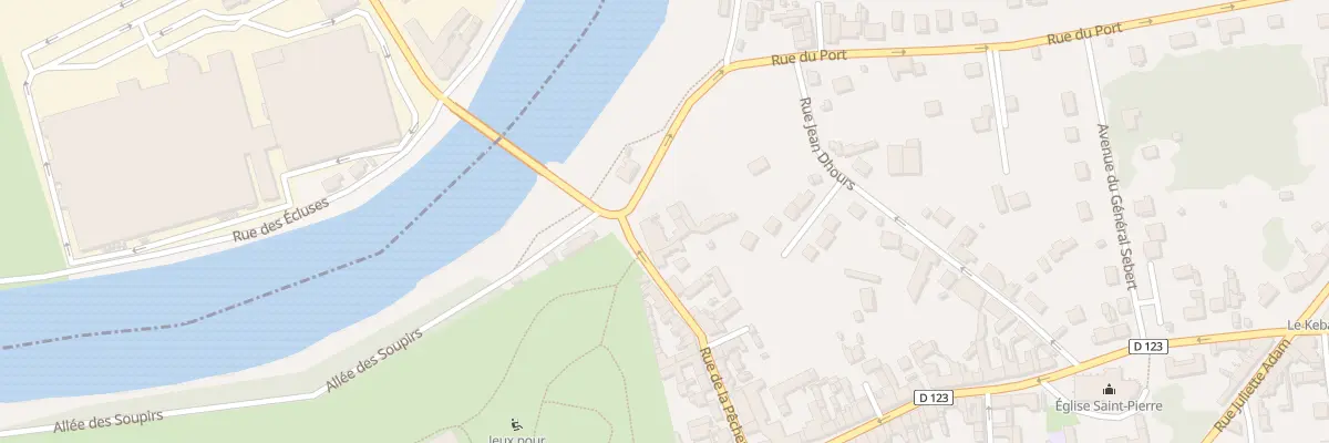 Plan du 26 Rue de la Pêcherie à Verberie