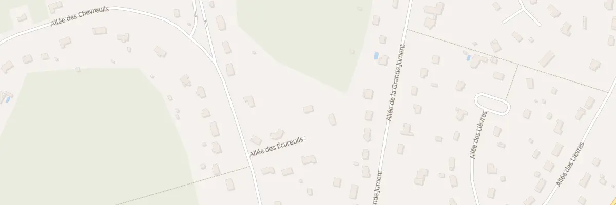 Plan du 46 All des Ecureuils à Boismorand