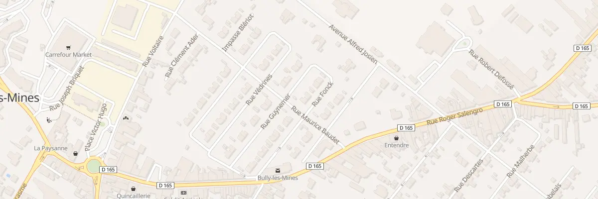 Plan du 17 Rue Fonck à Bully-les-Mines