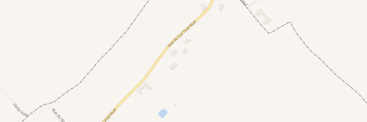 Plan du 25 Rue du Cul Tout Nud à Richebourg