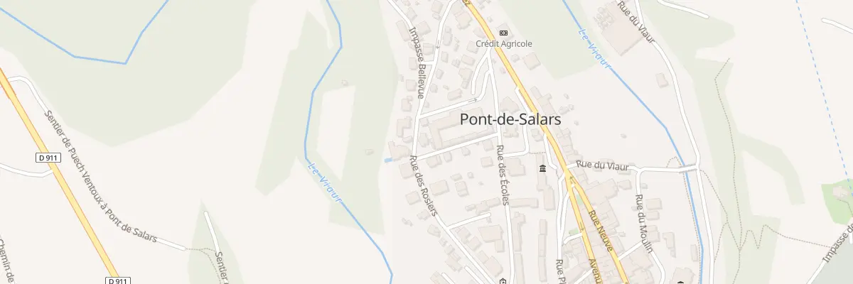 Plan du 17 Av des Rosiers à Pont-de-Salars