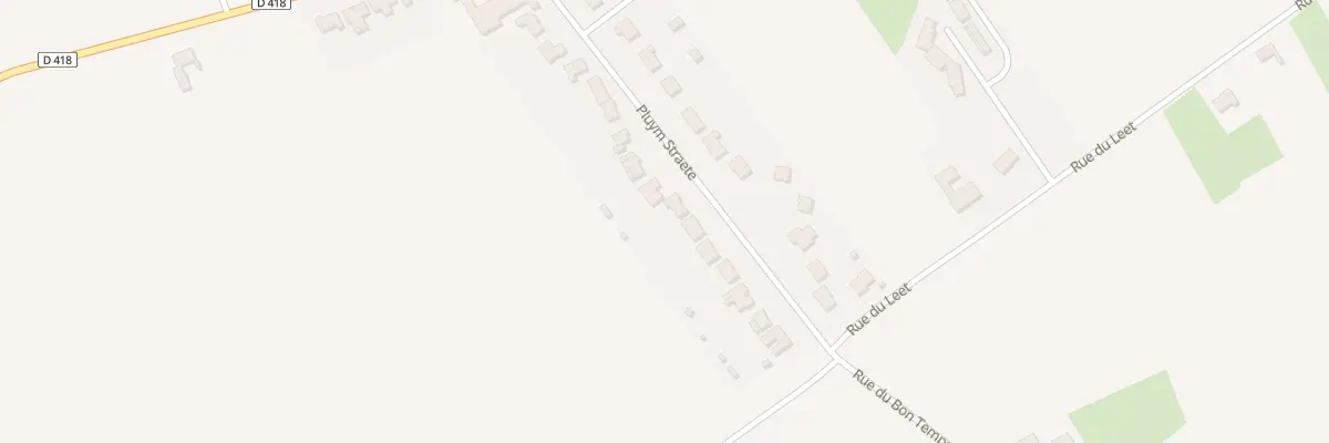 Plan du 3858 Rue Pluym Straete à Bailleul