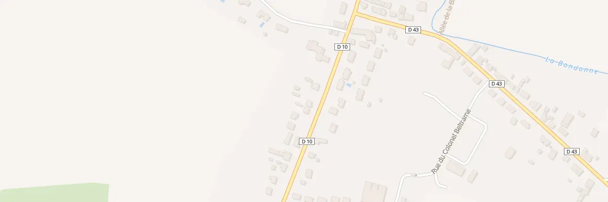 Plan du 5 Rue de la Croix St Abdon à Baugy