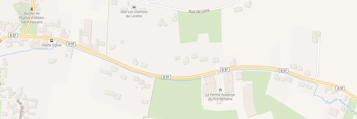 Plan du 8E Rue Marcel Lancino à Ablain-Saint-Nazaire