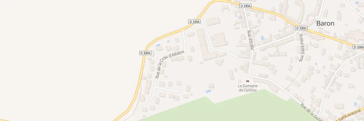 Plan du 5 Rue de la Croix d’Albatre à Baron