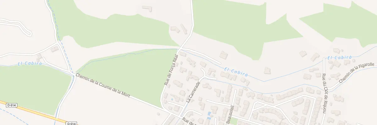 Plan du 28 Rue de Forca Real à Corneilla-la-Rivière