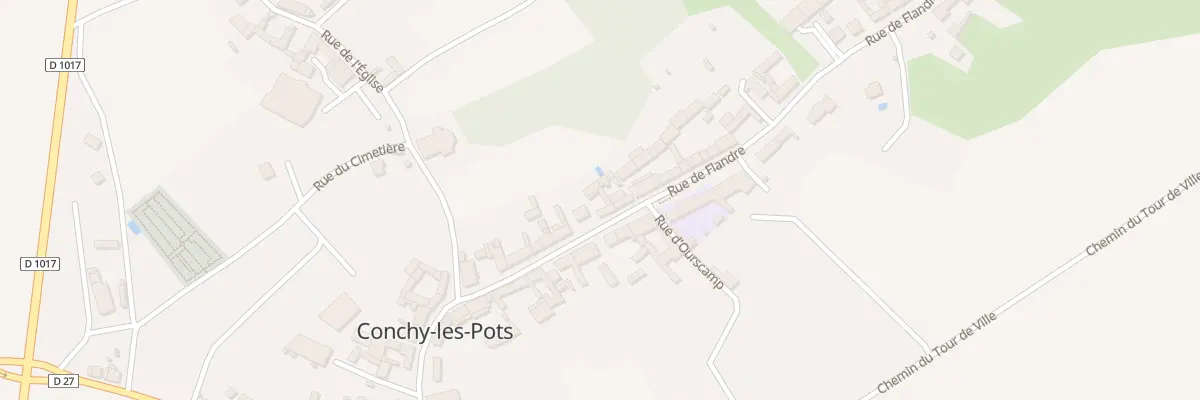 Plan du 45B Rue de Flandre à Conchy-les-Pots
