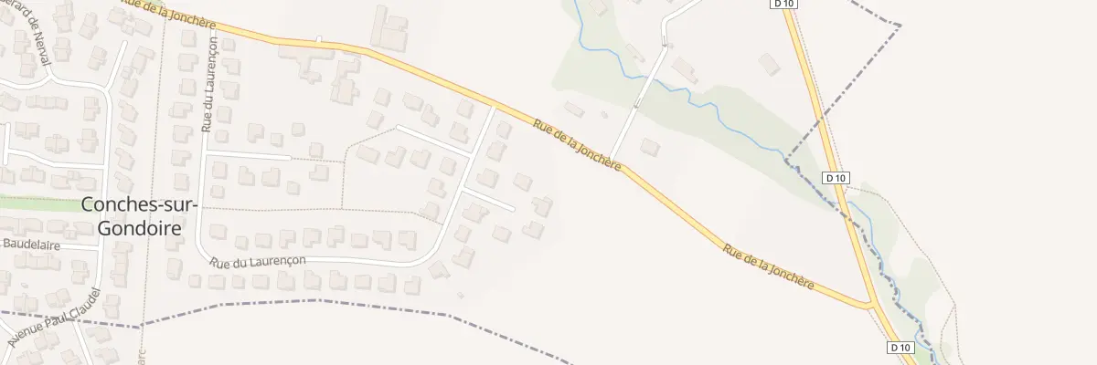 Plan du 3 All de Jossigny à Conches-sur-Gondoire