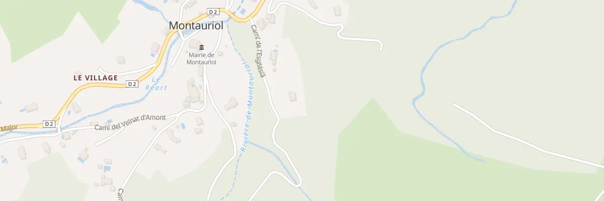 Plan du 171 Cami de l’Esgliesa à Montauriol