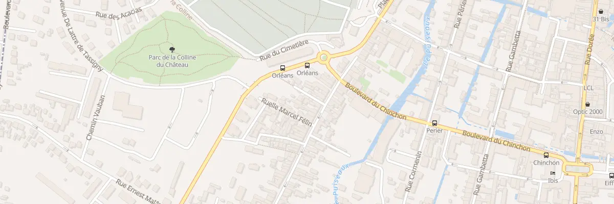 Plan du 32 Rue du Fbg d’Orleans à Montargis